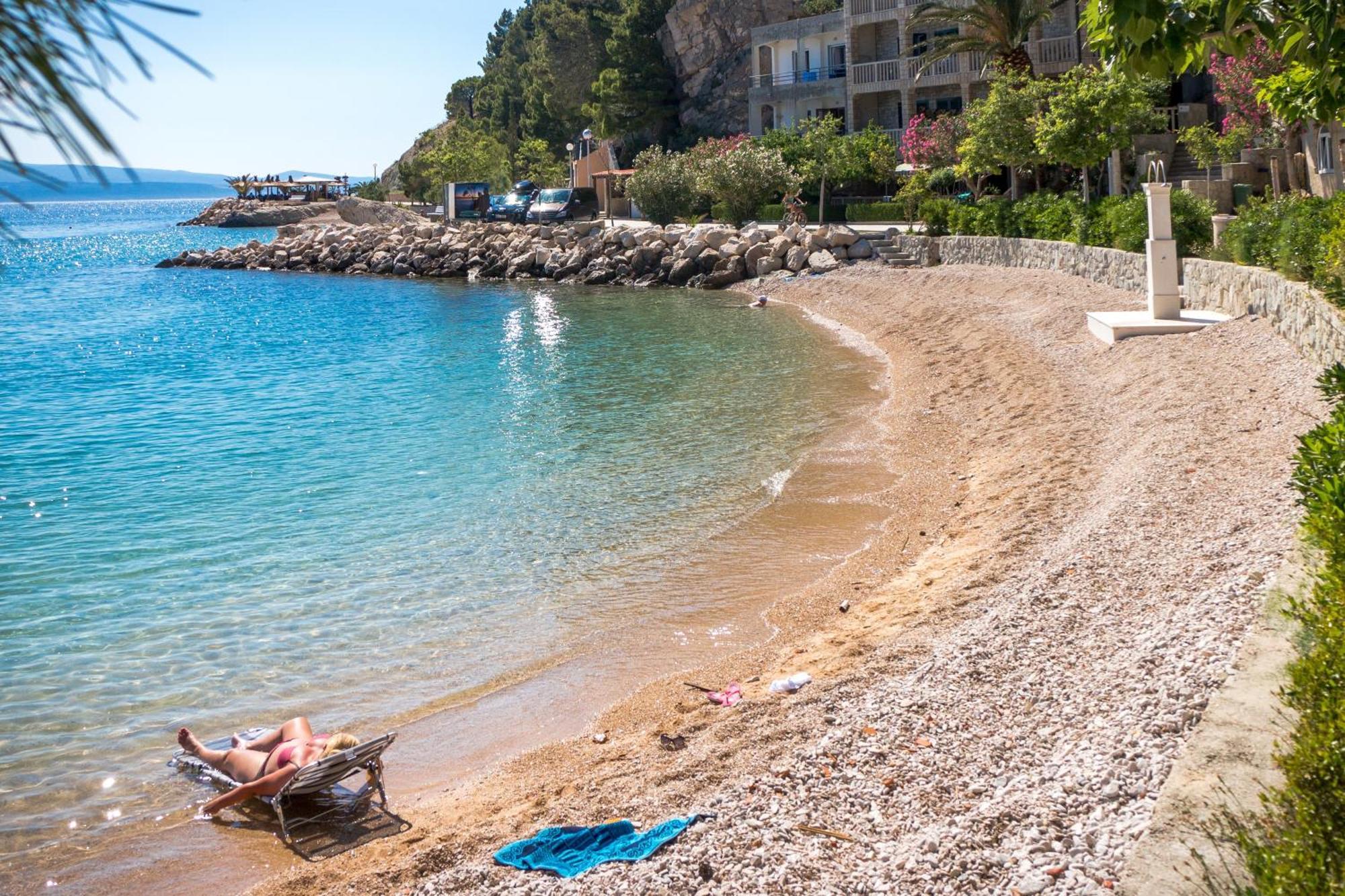 Apartments With A Parking Space Brela, Makarska - 789 ภายนอก รูปภาพ