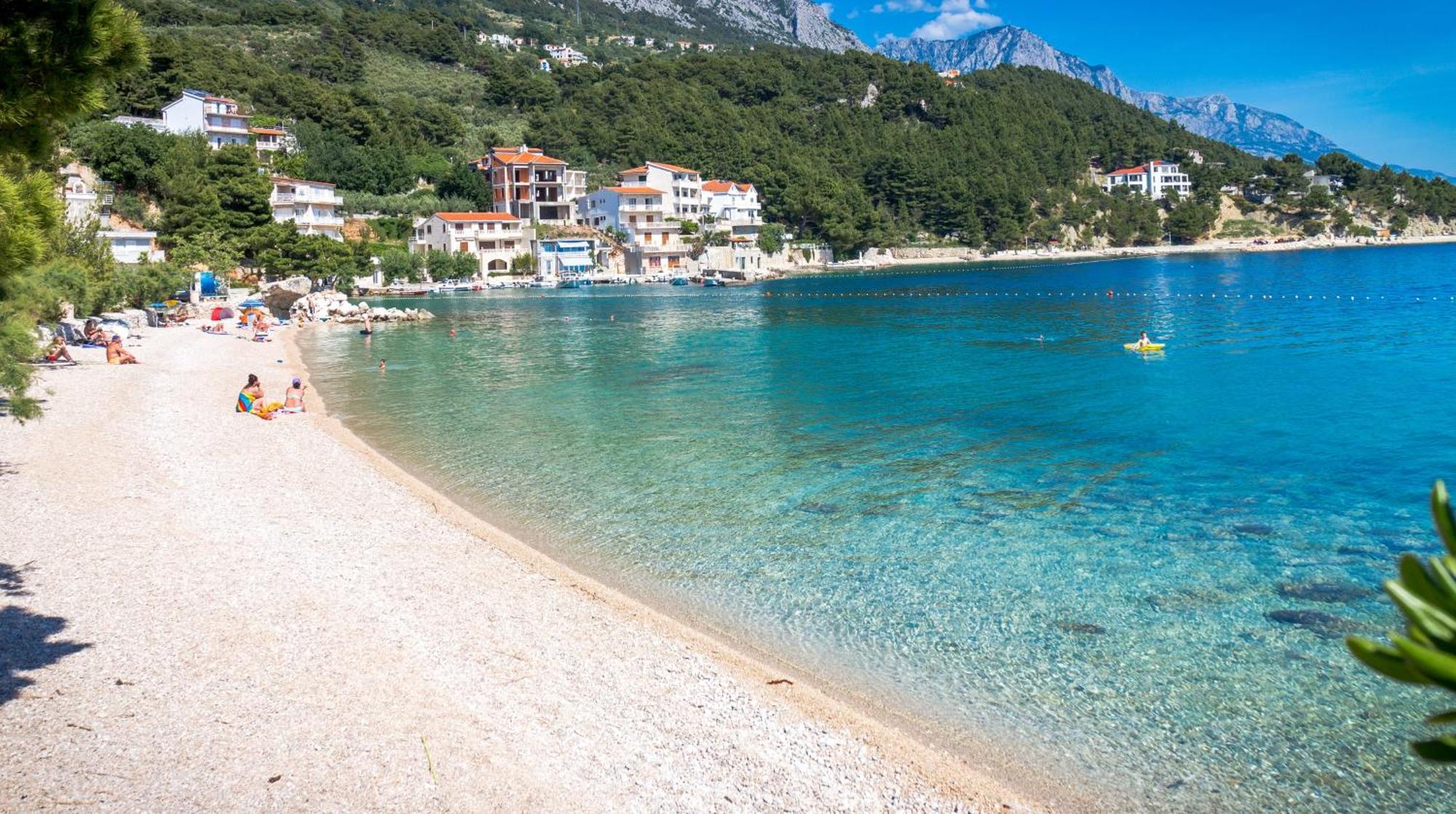 Apartments With A Parking Space Brela, Makarska - 789 ภายนอก รูปภาพ