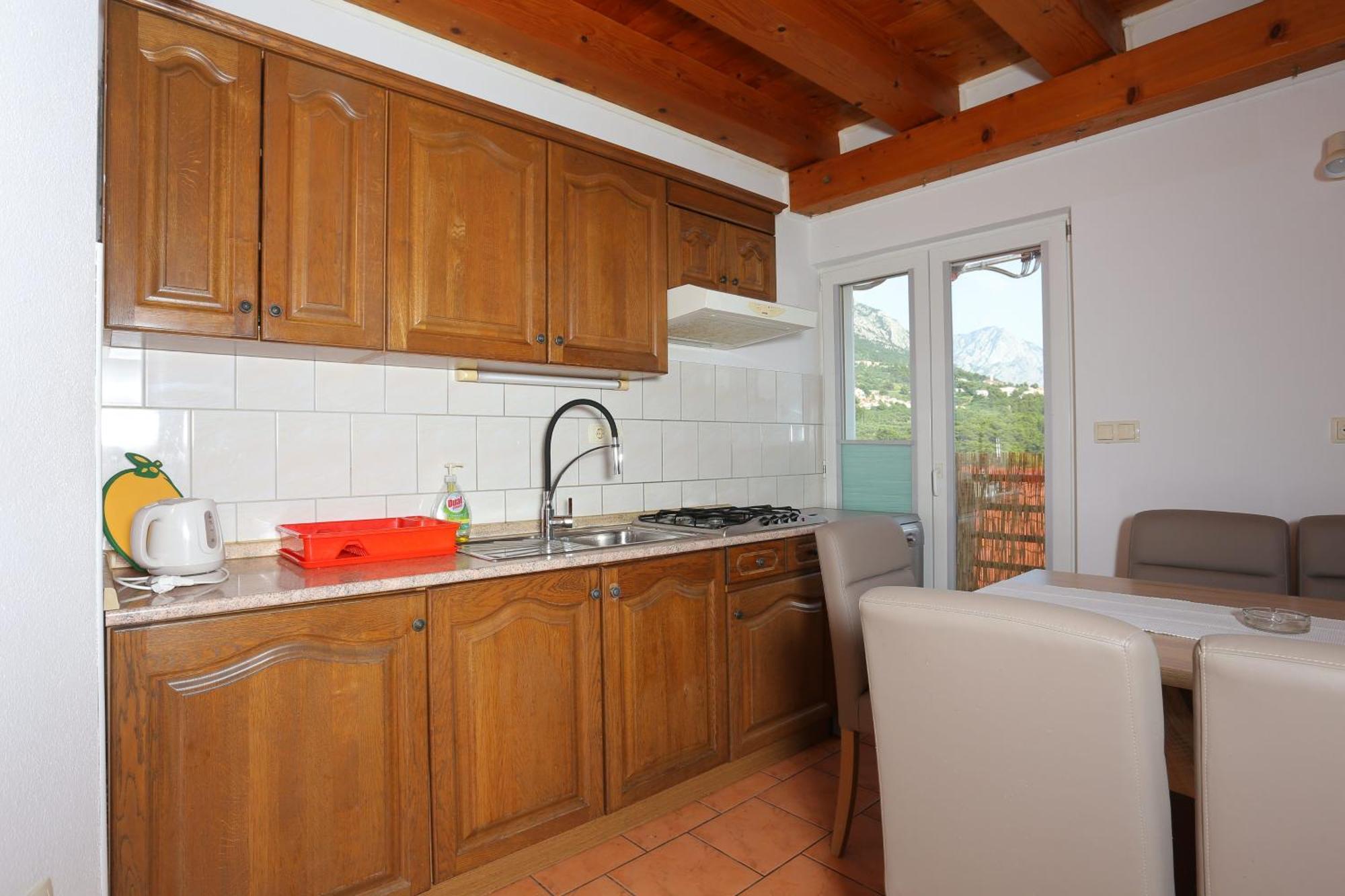 Apartments With A Parking Space Brela, Makarska - 789 ภายนอก รูปภาพ